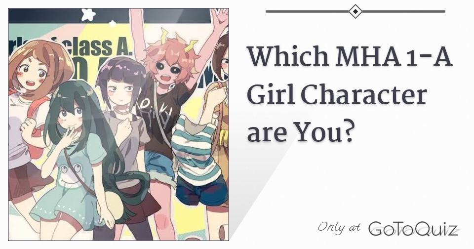 QUIZ: Which My Hero Academia Class A1 Character Are You?