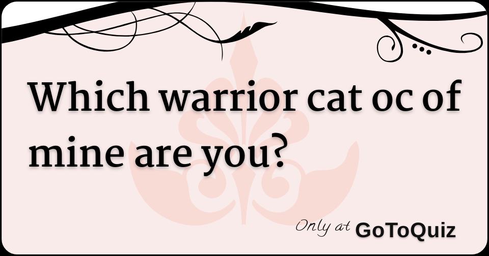 mine  Warrior cat oc, Warrior cats, Warrior cats books