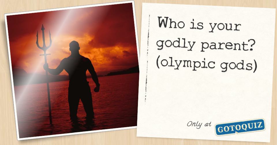 Who is your godly parent? (olympic gods)