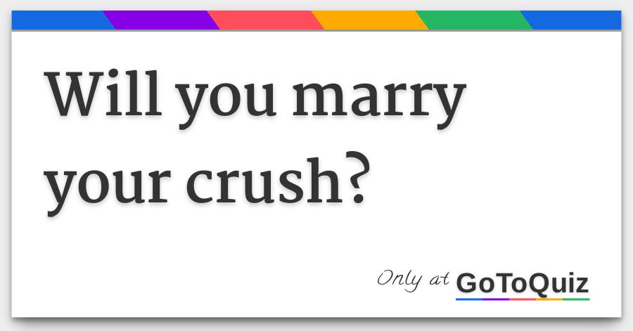 What are the odds of dating your crush