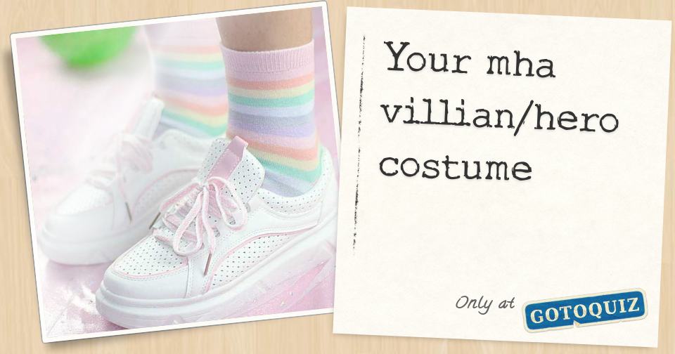 Your mha villian/hero costume