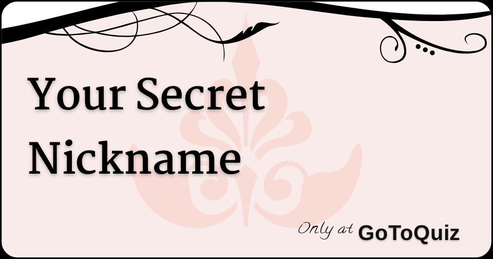 Unlock The Secret Meaning Behind Your Address Nickname - qsmfrdp